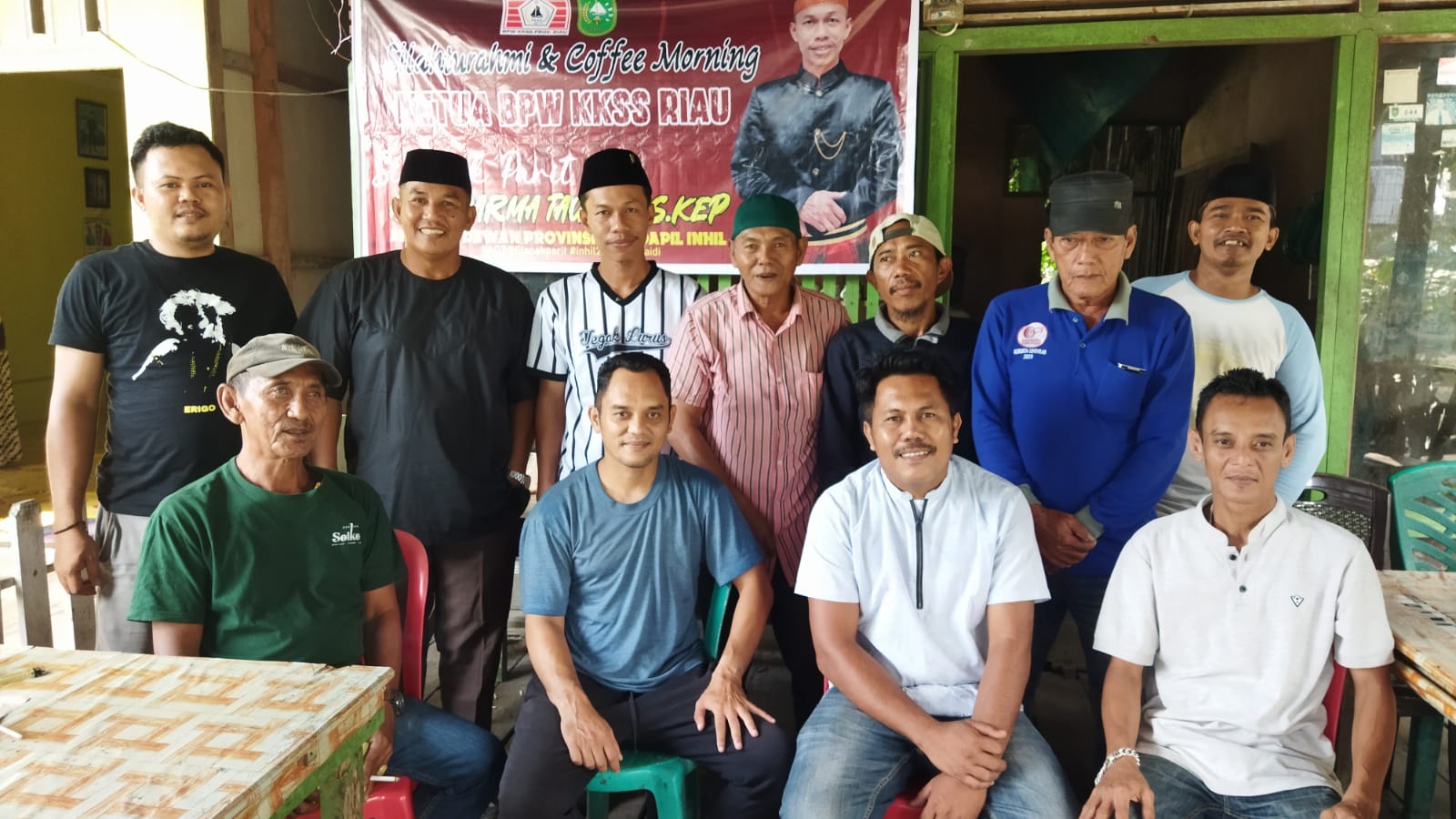 SILATURAHMI KETUA BPW KKSS RIAU BERSAMA TOKOH MASYARAKAT DESA PULAU KECIL, KEC. RETEH INHIL-RIAU